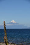 Blick von Puerto Varas auf den Vulkan Osorno