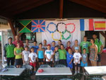 Teilnehmer und Betreuer beim Camp 2012