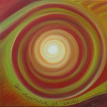 Lichtspirale  Herbstfarben   50cm x 50cm   69,00 EUR