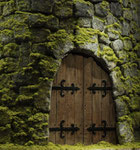 Porte de donjon (détail de Echec à la reine) - photo Gilles de Beauchêne