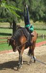 Aubright in Shoulderstand