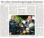 5. Oktober 2023: 100km und mehr gegen Rassismus - Sternlauf, Wiesbadener Kurier