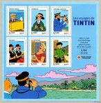 2007 -FRANCE - LA CROIX ROUGE FRANCAISE - Les voyages de Tintin