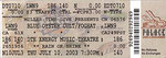 July 10, 2003 - DTE Energy Theatre, Clarkston, MI, U.S.A.