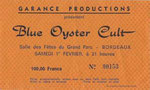 February 01, 1986 - Salle des fêtes du grand parc, Bordeaux, France