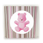 Nounours ROSE (carton entoilé) - 38€