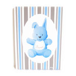 Lapin bleu PRÉNOM - 42€