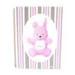 Lapin rose PRÉNOM - 42€