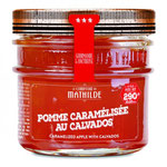 POMME CARAMELISEE AU CALVADOS 290gr 8,00€