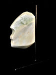 Erwartung, 2023, Steatit, 22 x 4 x 16 cm