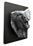 Die Schönheitslinie, Wandobjekt, 2023, Serpentin, 17 x 14 x 9 cm