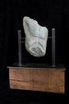 Die lustvolle Totalnegation der göttlichen Ordnung (Seite 2), 2018, Steatit, Höhe mit Sockel 46 cm 