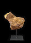 Last Unicorn, 2022, Brasilianischer Steatit, Blattgold, Höhe 33 cm