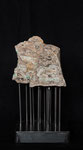Pubertät, 2020, Onyx, Metall, Höhe 30 cm
