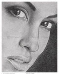 Portrait Model - Graphite Pencil - 5" x 7" -  [Montoya Family Collection]