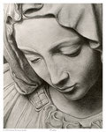 Pieta - Graphite Pencil - 11" x 14" - [Framed] 