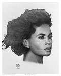 Portrait Woman - Graphite Pencil - 5" x 7" -  [Unframed]  