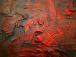 Red Door (mixed media)  14 x 20"