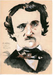 Edgar Allan Poe (29,5 x 21 cm)