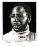 Curtis Mayfield (30 x 30 cm, Ausschnitt)