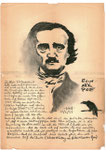 Edgar Allan Poe (41 x 29,5 cm)