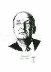 Vladimir Nabokov (46 x 33 cm)