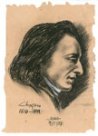 Frédéric Chopin (25 x 18 cm)