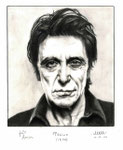 Al Pacino (30 x 30 cm, Ausschnitt)