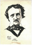 Edgar Allan Poe (25 x 17,5 cm)