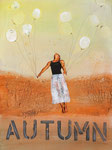 Autumn / Okt 2025 / 40x50 / Acryl, Collage, Mixed Media