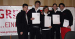 v.l.n.r.: Florim Musaj, Chris Leisi, Angelina Leisi, Laura De Pasquale, Marco Luca