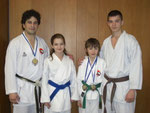 v.l.n.r.: Marco Luca, Arlinda Musaj, Keith Mader, Florim Musaj