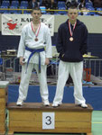 3. Rang, Kumite U18 -55kg, Chris Leisi