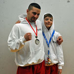 SM-Teilnehmer Marco Luca (links) und Keith Mader (rechts)