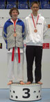 Chris Leisi, 3. Platz Kumite U18 -55 kg