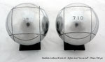 Rare exemplaire du fait du diamètre de 77mm et quasiment neuves