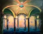 gli dei - 50 x 40 cm / 2017
