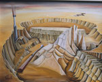 Intagliato da dio 50 x 40 cm