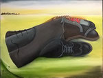 Handschuh - 40 x 30 / 2019