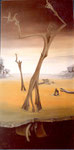 Das letzte Blatt 30 x 50 cm /