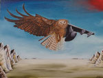 Caccia 40 x 30 cm / 2025