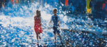 Forever young, 90x200 cm, 2014, Öl auf Leinwand