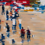 La plaza 01, 60x60 cm, 2016/2017, Öl auf Leinwand