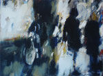 It´s simply his fault, 97x100 cm, 2012, Öl auf Leinwand