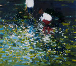 Los secretos del agua, 140x160 cm, 2015, Öl auf Leinwand