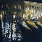 L´imbarcadero, 30x30 cm, 2011, Öl auf Leinwand