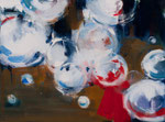 Big bubbles_01, 30x40 cm, 2015, Öl auf Leinwand