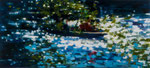 El lago en la selva, 90x200 cm, 2012, Öl auf Leinwand