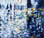 Life goes on,140x160 cm, 2012, Öl auf Leinwand