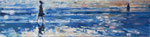 En passant, 30x120 cm, 2013, Öl auf Leinwand